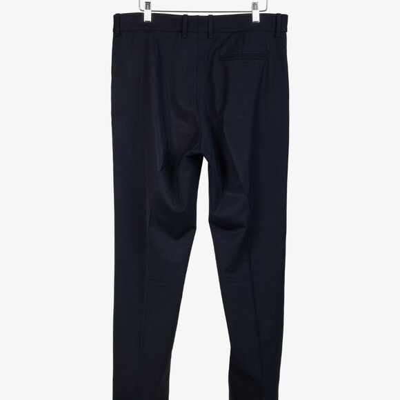 Calvin Klein 205W39NYC Navy Side-Stripe Trousers - Picture 2 of 12